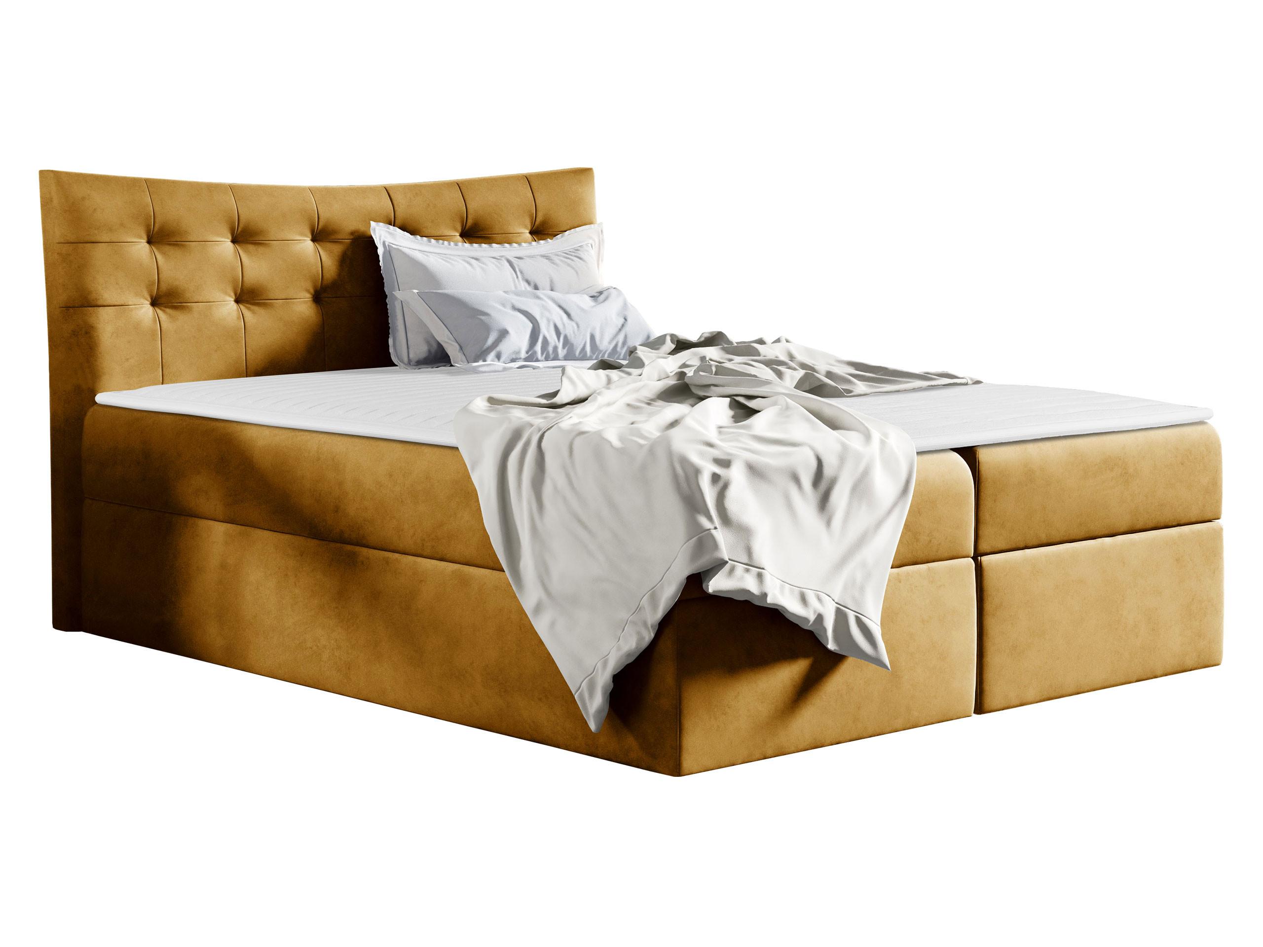 BOXBETT Havana - H3 - Bronzefarben, Holz (160/200cm) - MIRJAN24