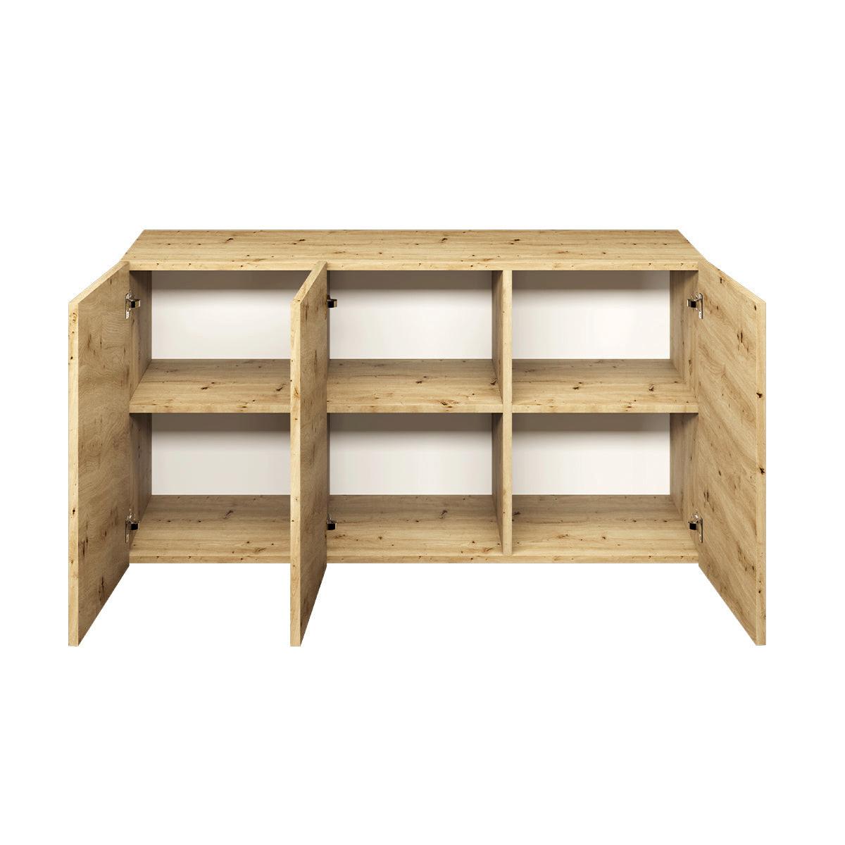 SIDEBOARD Idao Helles Holz - Hellbraun, Holzwerkstoff (160/60/35cm) - Petits-meubles