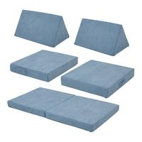 SPIELSOFA Norhulta - Blau, Textil (120/46/66cm) - [en.casa]