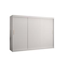 SCHWEBETÜRENSCHRANK 200/250/62 3-türig - Goldfarben/Weiß, Holz/Kunststoff (250/200/62cm) - MÖBEL KRYSPOL