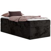 BOXBETT ZERO 90/200 - Schwarz Plüsch - H4 - Topper T25 - Schwarz, Textil (90/200cm) - MKS