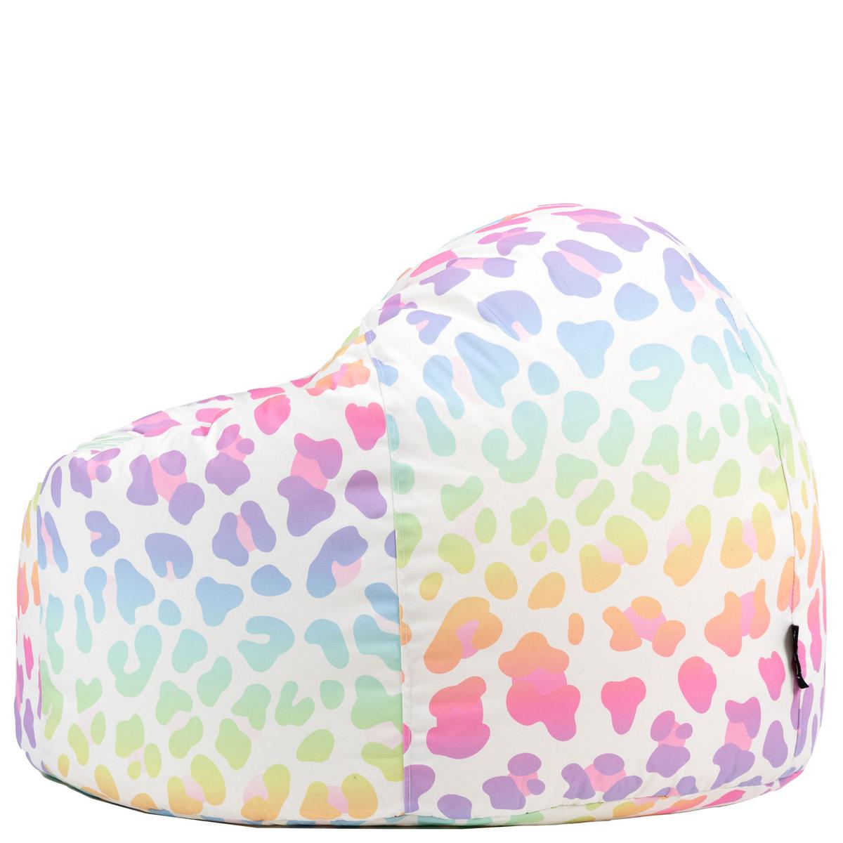 KINDERSITZSACK Kingston Leopard - Perlmutt/Multicolor, Textil (80/45/80cm) - icon