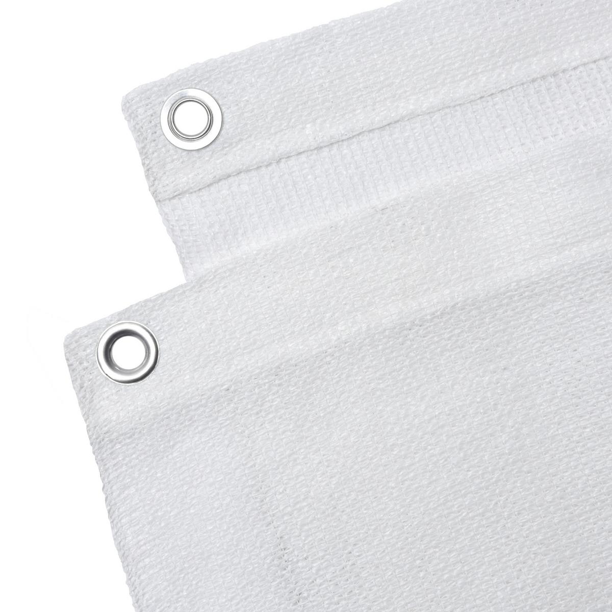 BALKONUMSPANNUNG SolVision HB2 90/300 cm Weiß Polyethylen - Weiß, Kunststoff (300/90cm) - Sol Royal