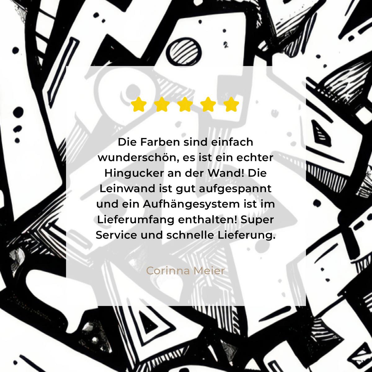 LEINWANDBILD Formen - Buchstaben - Graffiti - Schwarz Wanddeko Schlafzimmer 60x90 cm - Schwarz, Textil (60/90cm) - MuchoWow