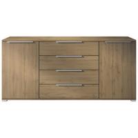 SIDEBOARD Linio Eiche Evoke - Eiche San Remo, Holzwerkstoff (166.5/75.5/35cm) - Vladon