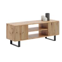 LOWBOARD Focus - Eichefarben, Holzwerkstoff (40/49/135cm) - RAUMHIRSCH FURNITURE