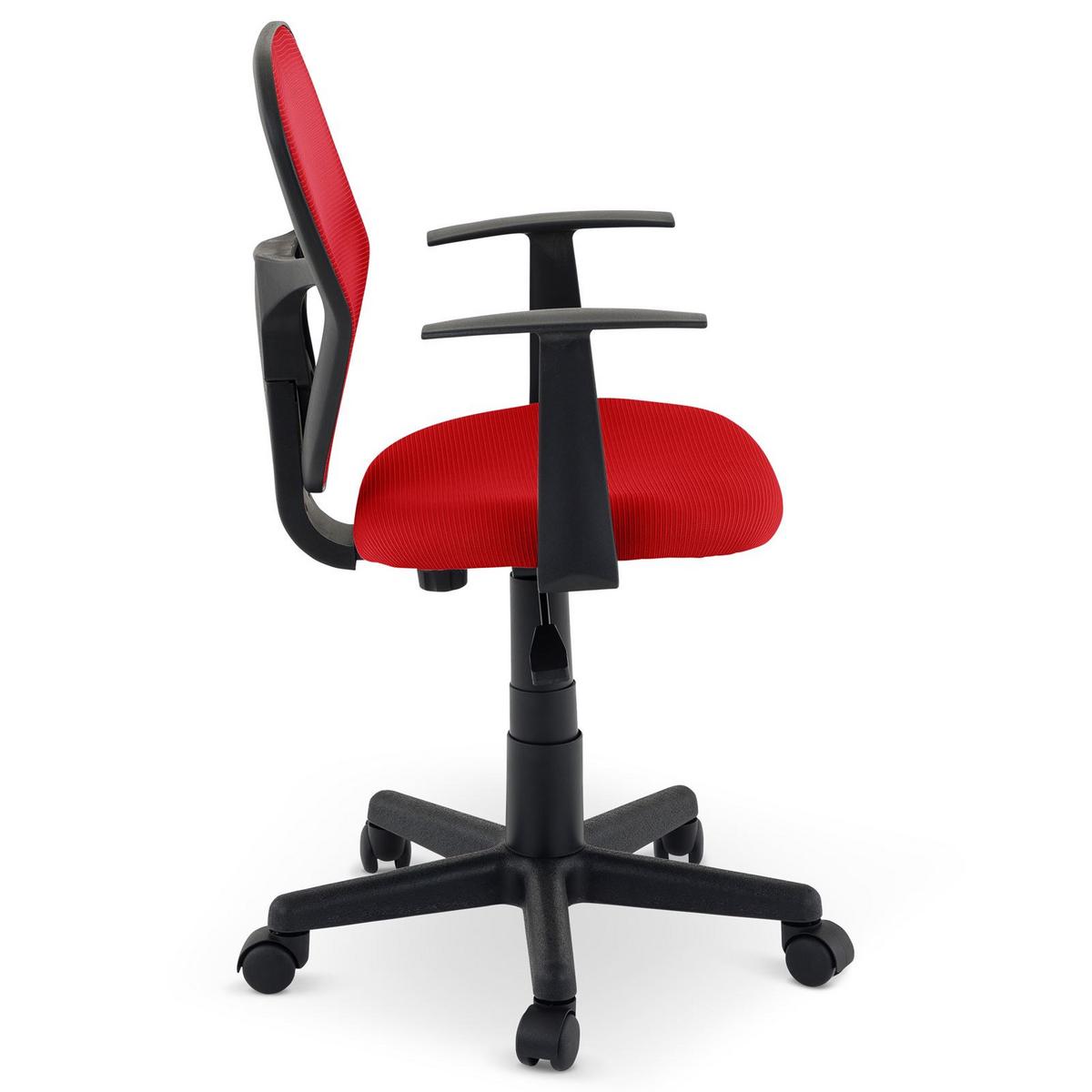 KINDERDREHSTUHL STUDIO rot - Rot, Textil (53/92/52cm) - IDIMEX