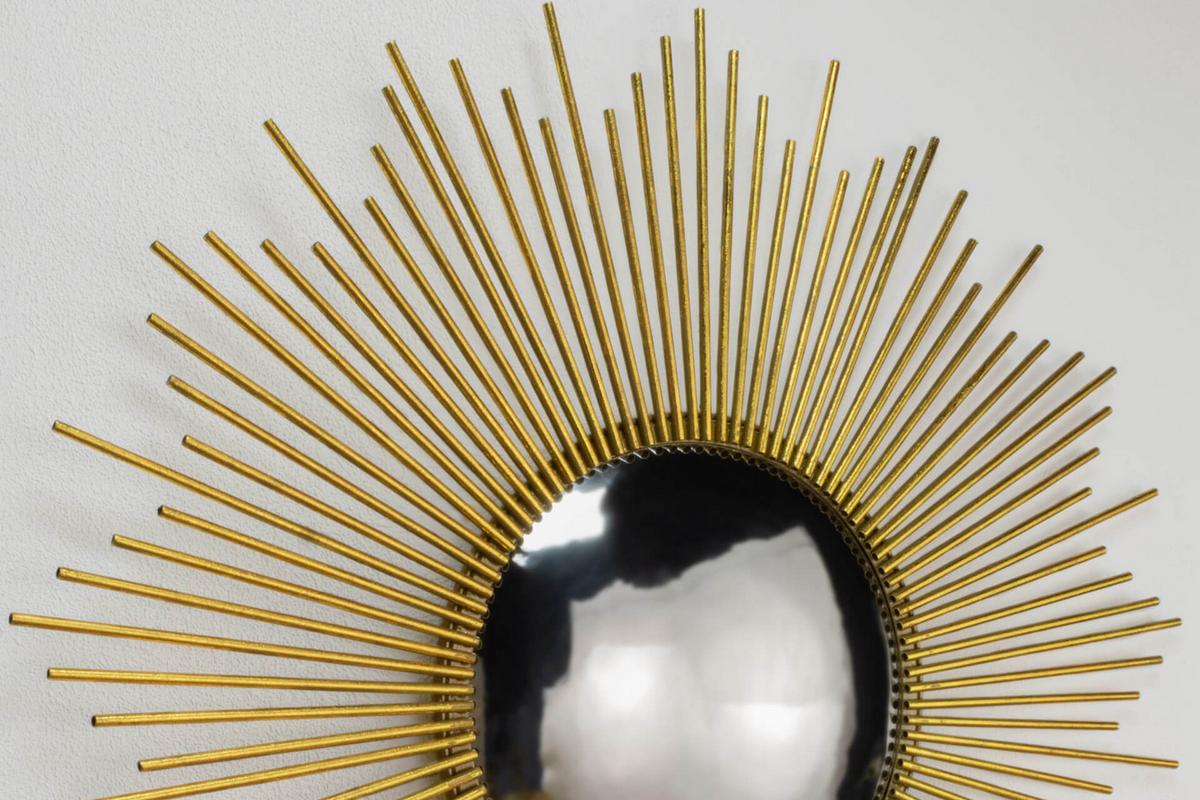 WANDSPIEGEL Gold 99/99 cm - Goldfarben, Metall (14.1/99/3cm) - KUNSTLOFT