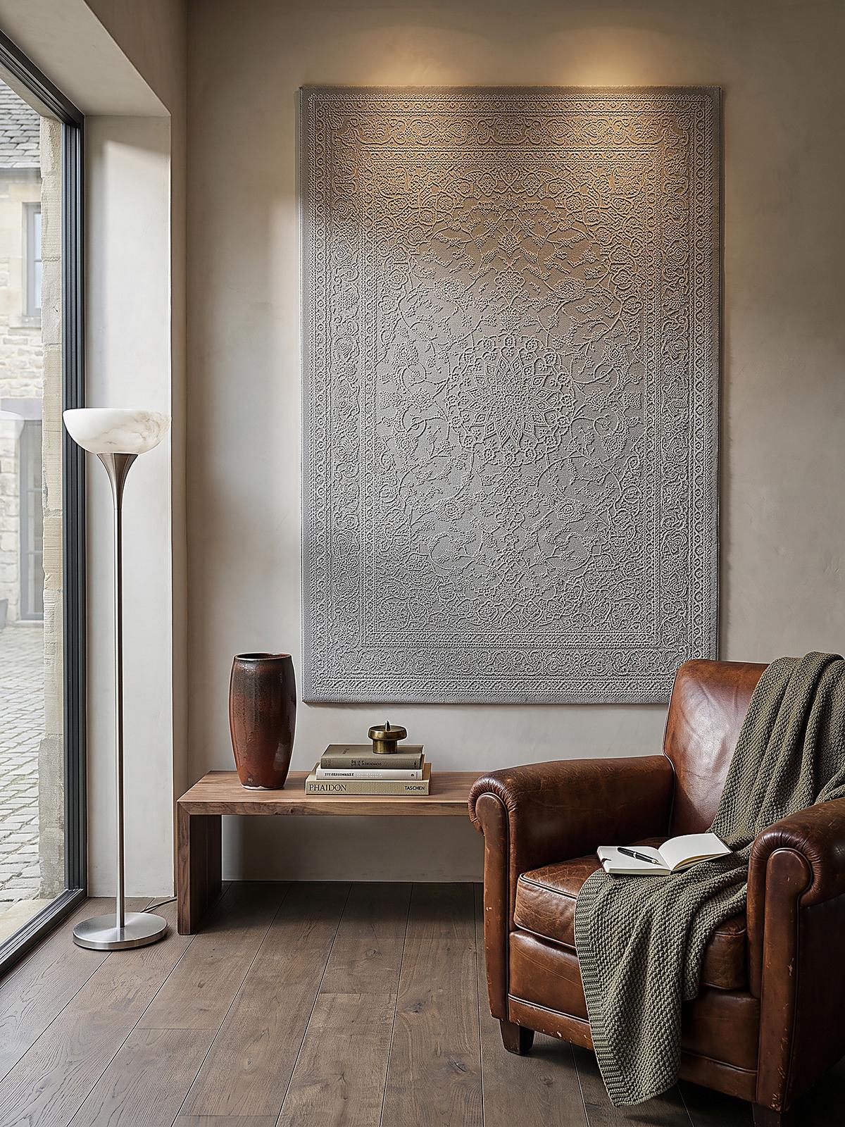 TEPPICHLÄUFER Uni KASOS Polyester Creme 80 x 300 cm - Beige, Textil (80/300cm) - KADIMA DESIGN