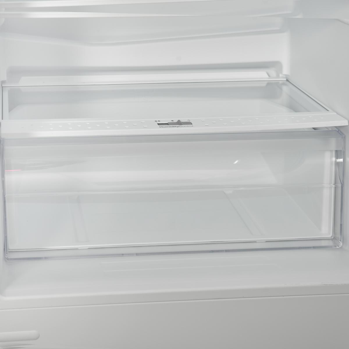 KÜHL-GEFRIER-KOMBINATION, Einbau 178cm Nische, 251 Liter, Less Frost - Weiß, Glas/Kunststoff (54/177/54.5cm) - Telefunken