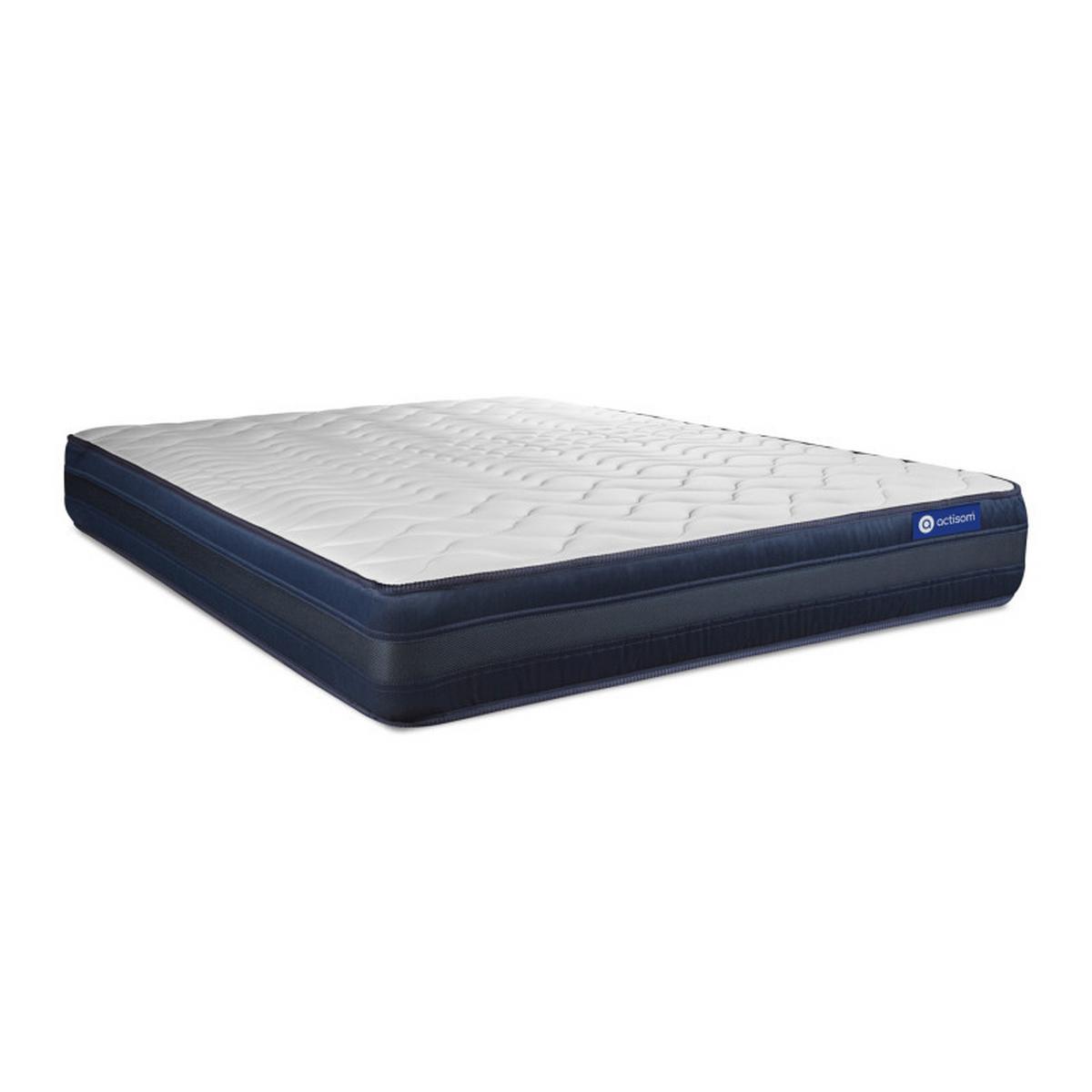 BETT Actimemo tech Memory-Schaum 120 x 220 cm h4 - Kit Bettgestell Grau - Beige/Grau, Karton/Holz (120/220cm) - ACTISOM