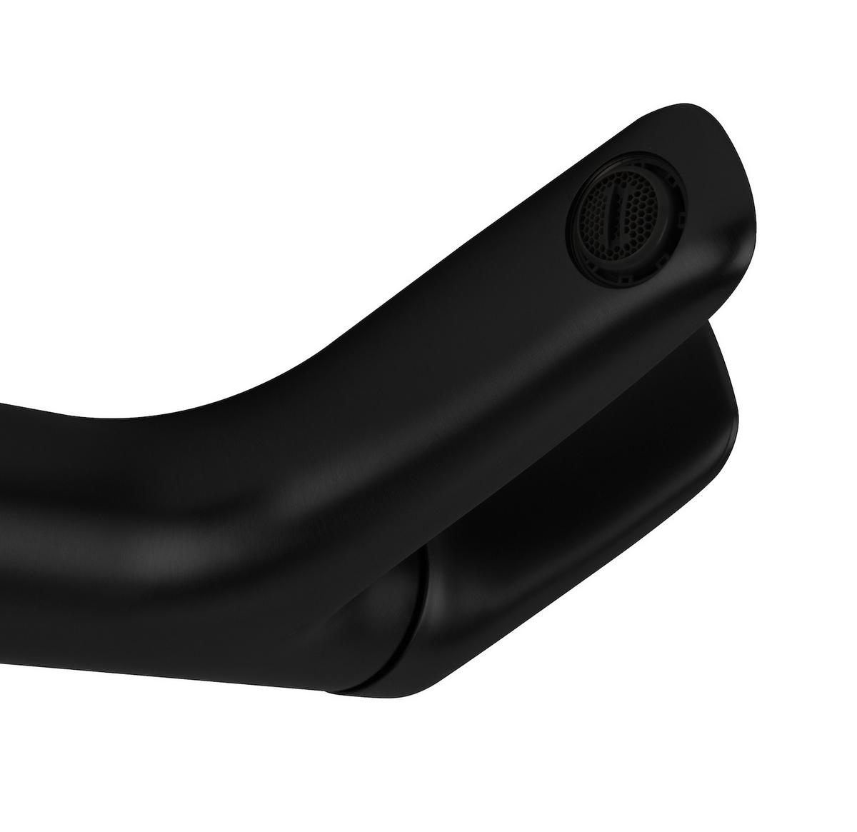 WASCHTISCHARMATUR Valley Schwarz - Schwarz, Metall (10/20/5cm) - Badplaats