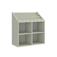 BÜCHERREGAL Book Nook Salbeigrün - Grün, Holzwerkstoff (71/76/33cm) - Petits-meubles