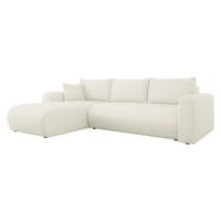 ECKSOFA Eliwo - Kaschmir/Schwarz, Holz/Textil (252/158cm) - MIRJAN24