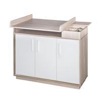 WICKELKOMMODE Olaf - Weiß, Holz/Holzwerkstoff (117.5/101.5/77cm) - Roba
