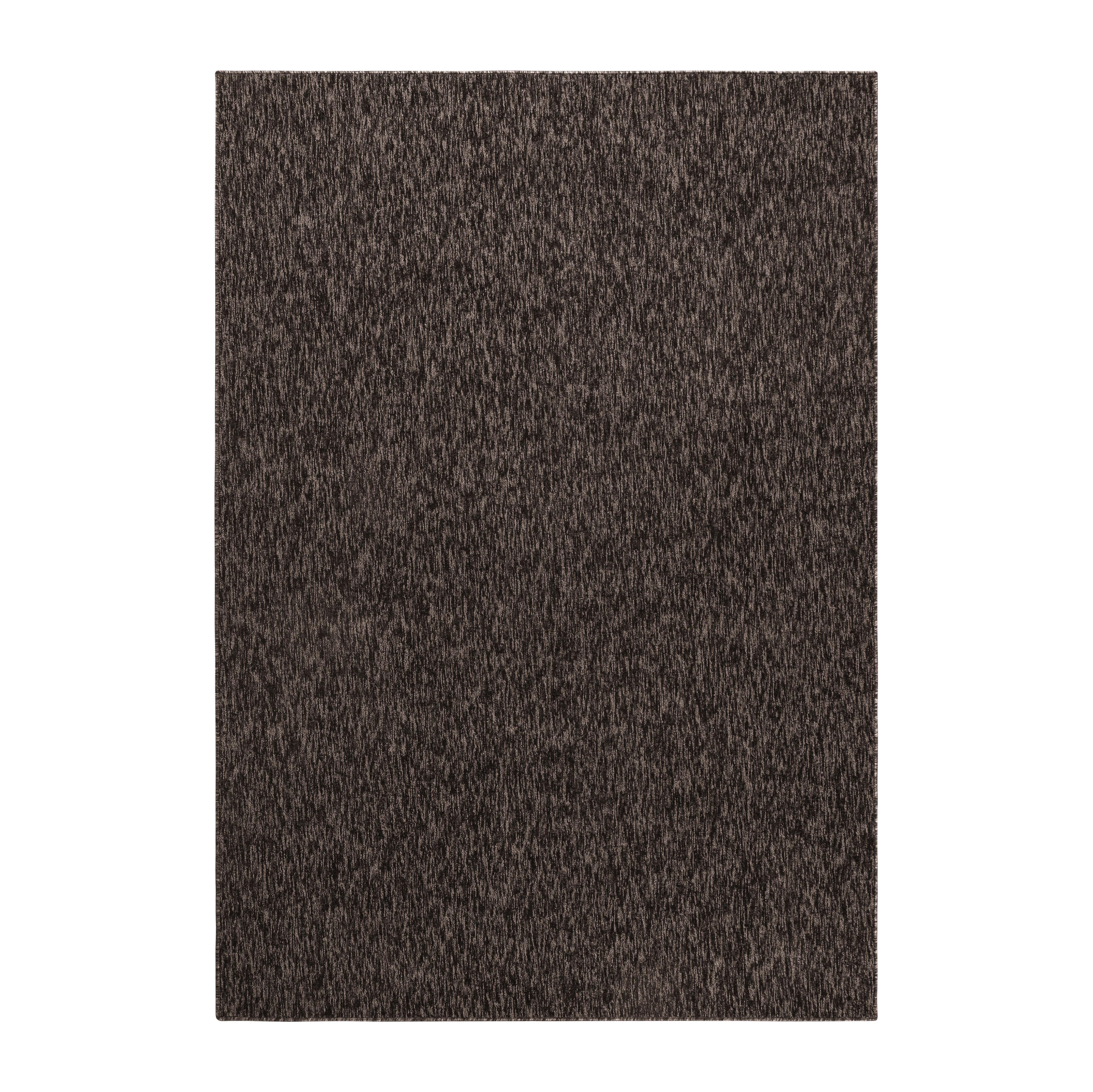 KURZFLORTEPPICH AMMER, einfarbig, Braun, 140 x 200 cm - Braun, Textil (200/140cm) - KADIMA DESIGN