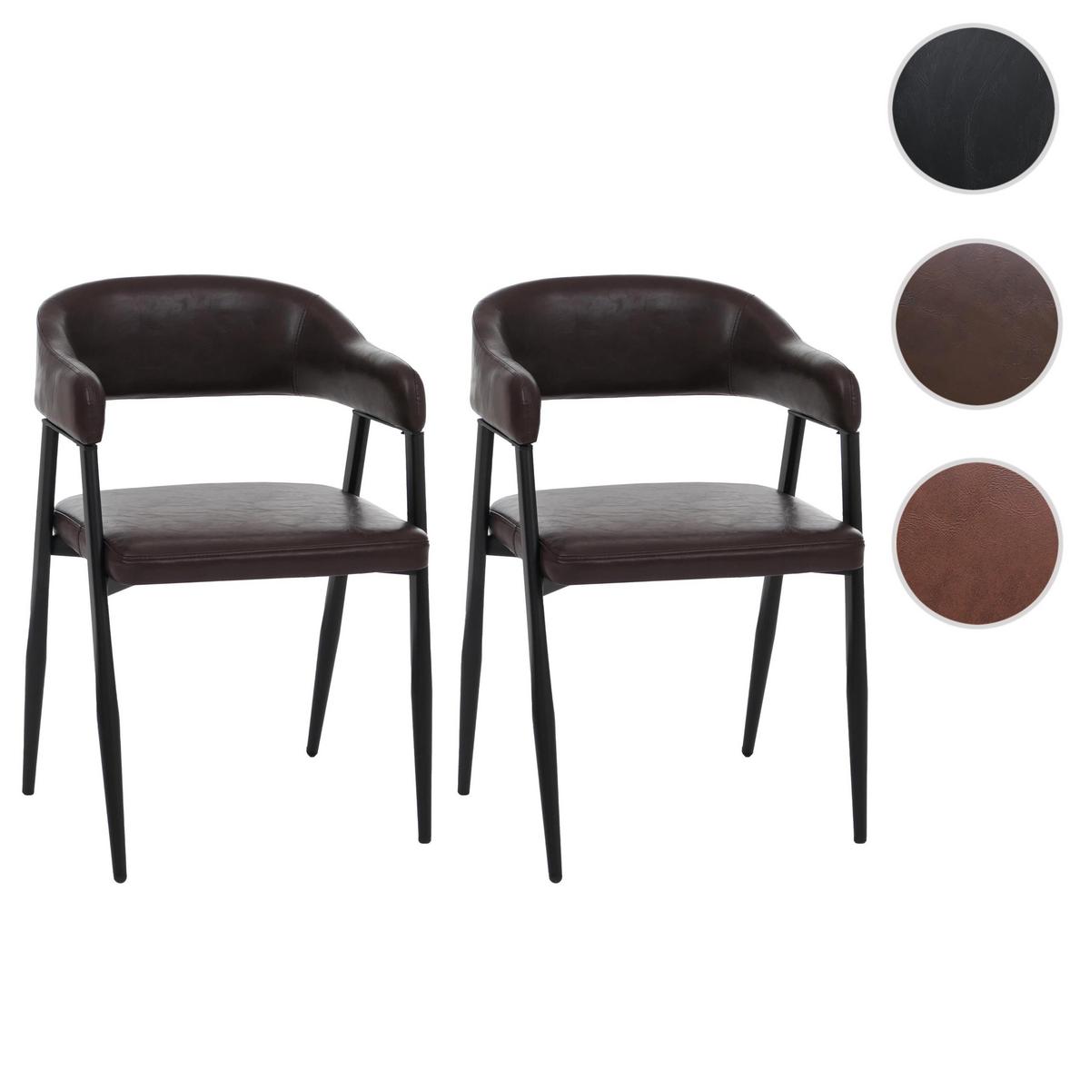 ESSZIMMERSTUHL Dunkelbraun - Dunkelbraun, Kunststoff (51/77/52cm) - MCW