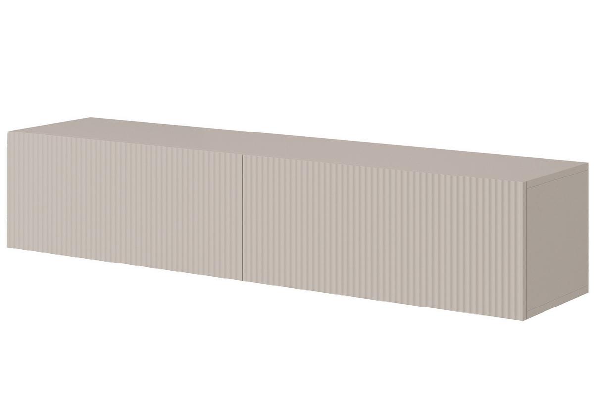 TV-HÄNGEBOARD Veldio Graubeige 140 cm - Taupe/Greige, Holzwerkstoff (140/28.5/31.6cm) - Selsey
