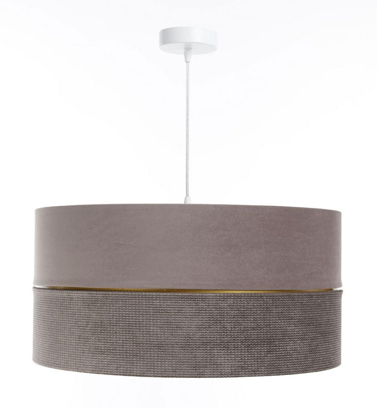 HÄNGELEUCHTE Gold 60/30 cm - Goldfarben/Braun, Kunststoff (60/1/30cm) - ONZENO