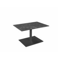COUCHTISCH höhenverstellbar Chapa 90x47x60 Glas Anthrazit/Keramik Nero - Schwarz, Glas (90/60/60cm) - 58aufmkessel