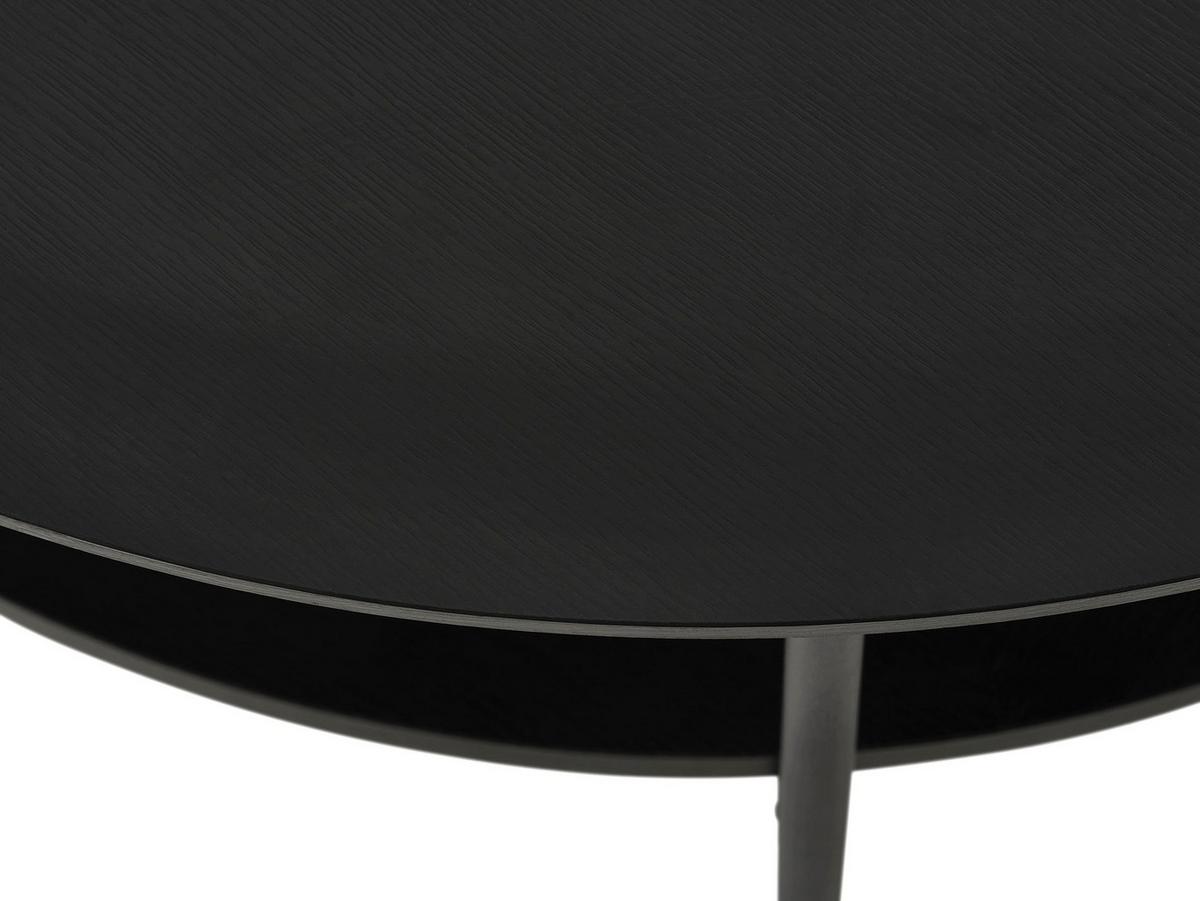 COUCHTISCH Mogest 80 cm - Dunkelbraun, Holzwerkstoff/Metall (80/80/40cm) - Selsey