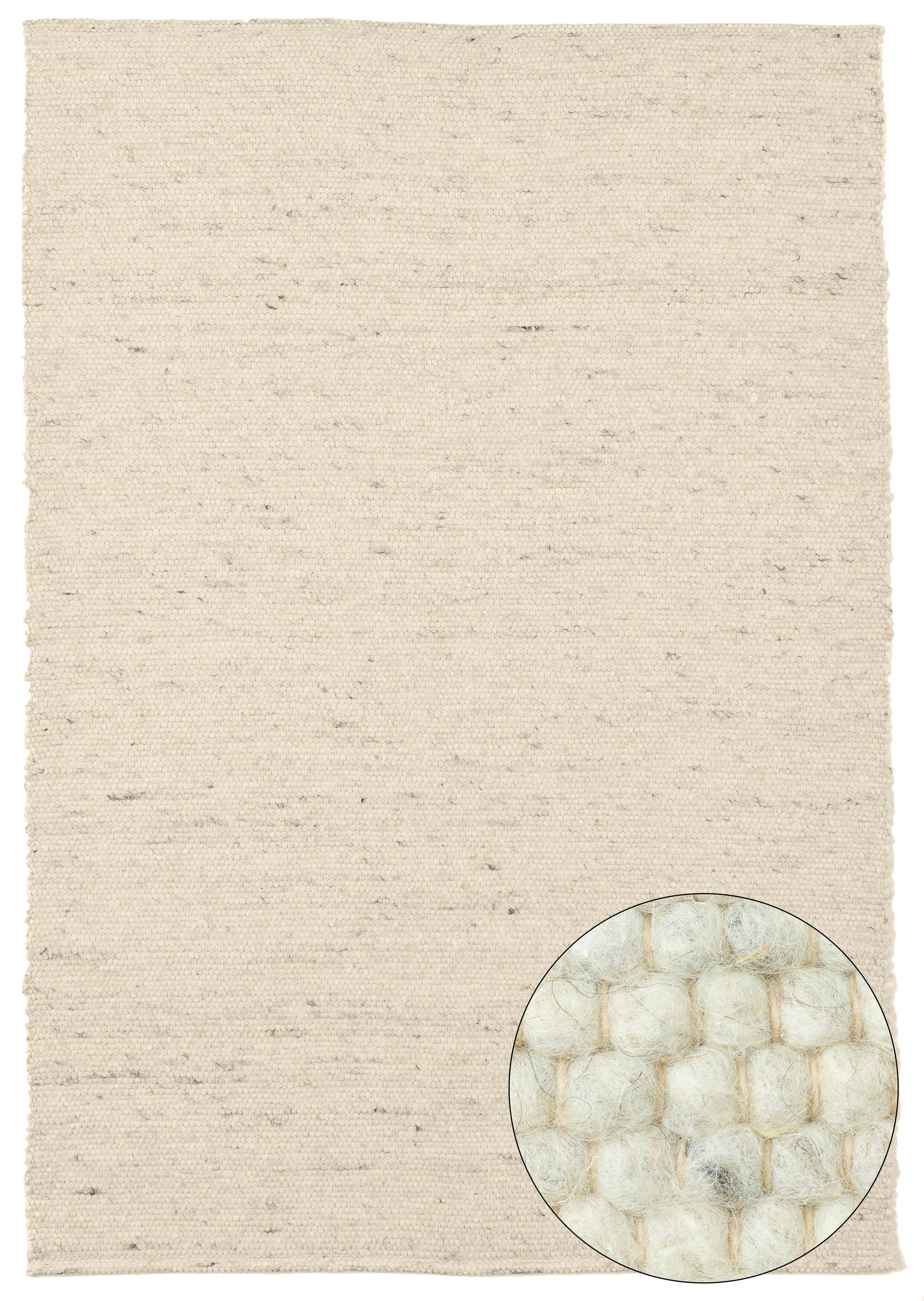 HANDWEBTEPPICH Anden 70x130 cm - Naturfarben, Textil (70/130cm) - Rug and Roll