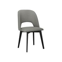 STUHL Monti 4, Holzfarbe: Schwarz - Schwarz/Grau, Holz (48/83/54cm) - MIRJAN24