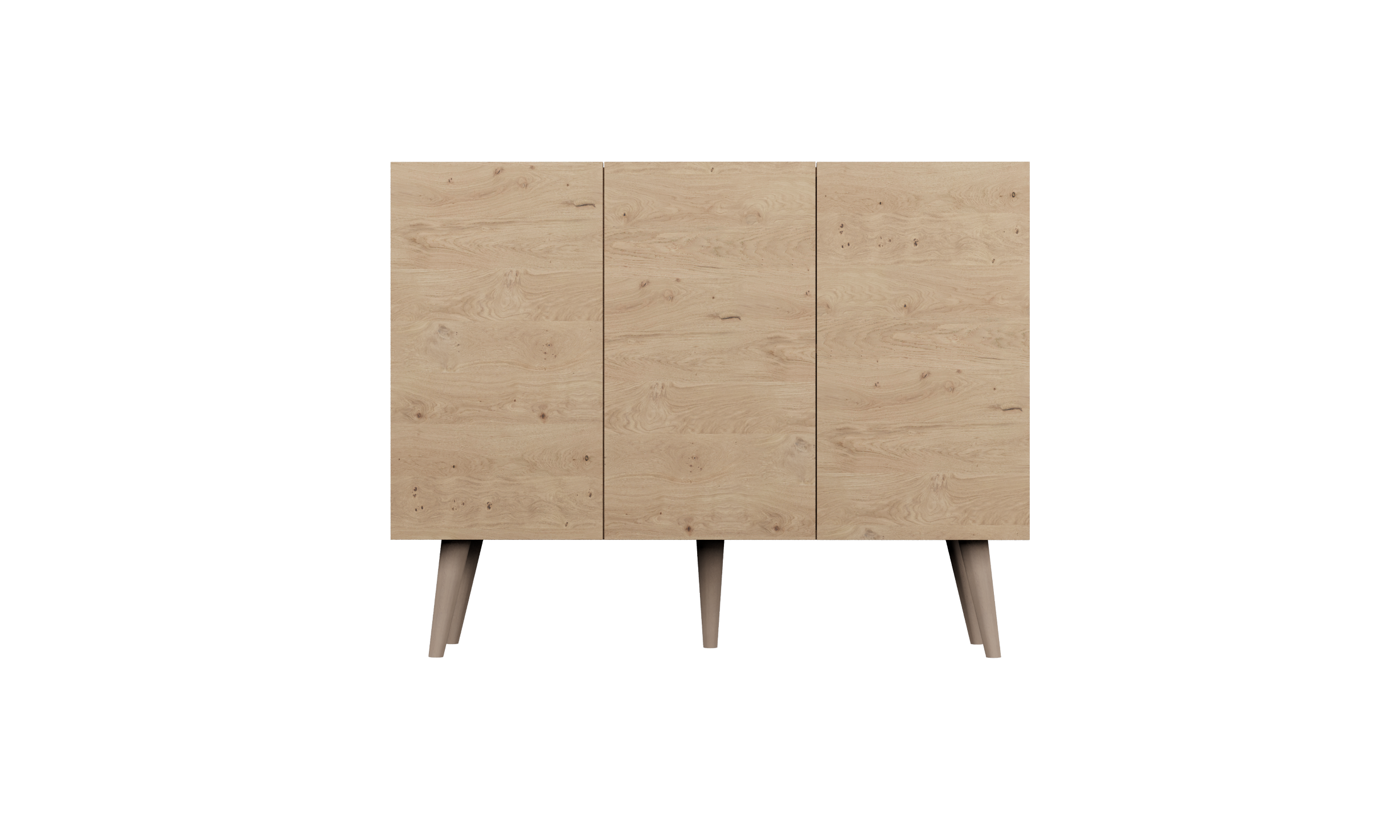 KOMMODE Toronto Eiche 39,9/95,5/120 - Eiche Artisan, Holzwerkstoff (40/96/120cm) - RAUMHIRSCH FURNITURE