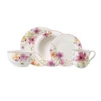 STARTER-SET Mariefleur Basic bunt 10-tlg. - Multicolor, Keramik (28/32/38cm) - Villeroy & Boch