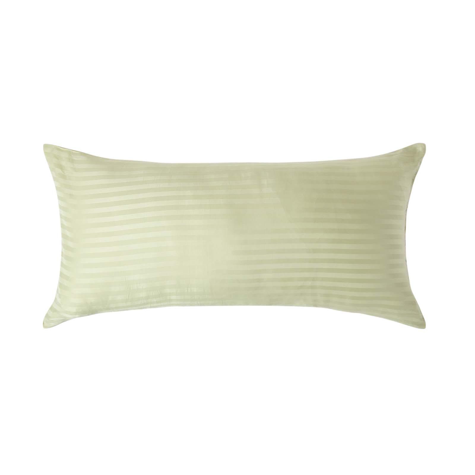 KISSENBEZUG Damast, Ägyptische Baumwolle, Fadendichte 330 - Grün, Textil (40/80cm) - Homescapes