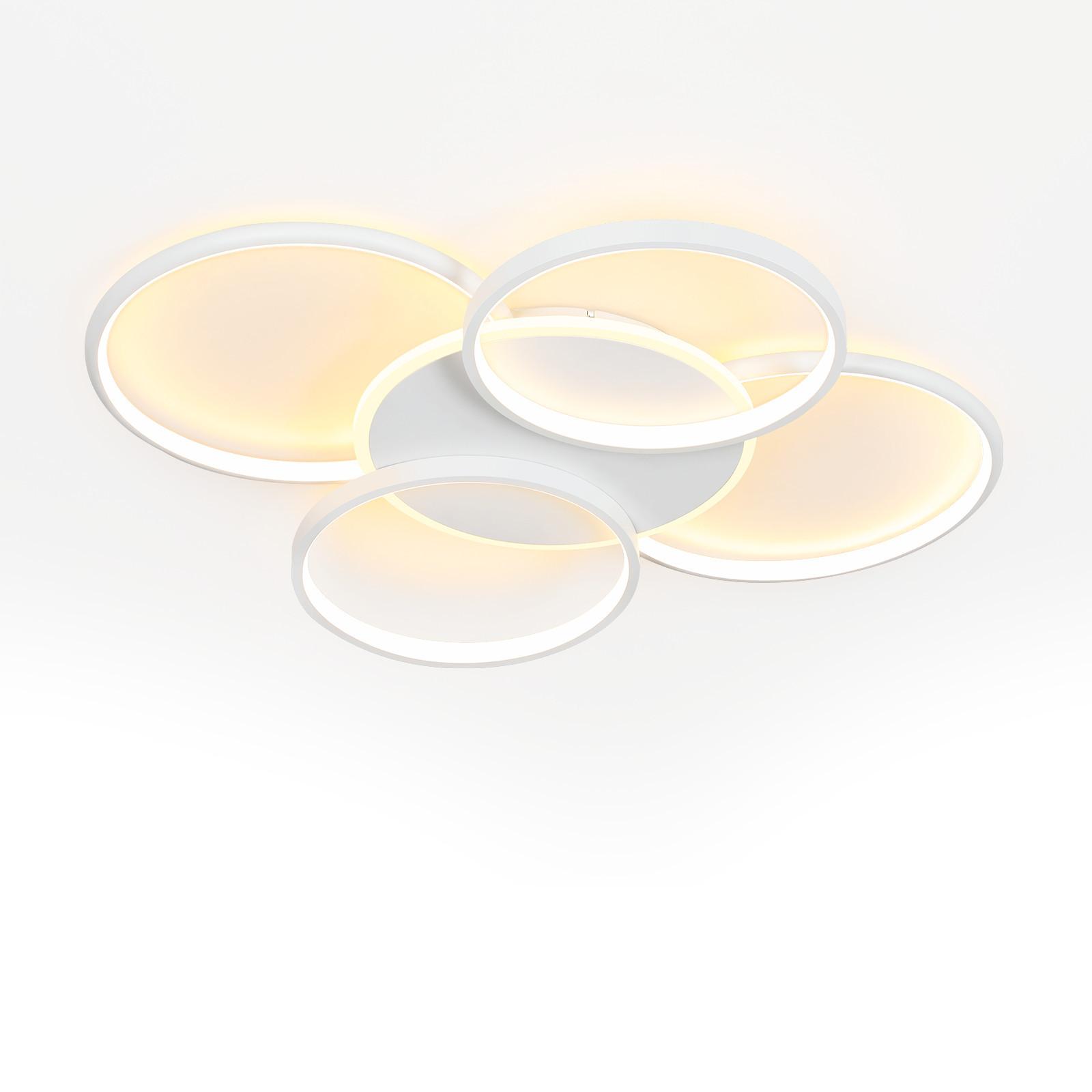 LED-DECKENLEUCHTE Marden 67/55.5/6 cm - Weiß, Metall (55.5/67/6cm) - Nettlife