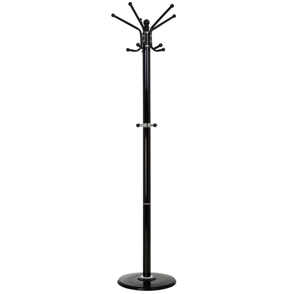 GARDEROBE aus metall - Schwarz, Metall (36/174/36cm) - Wanderlust