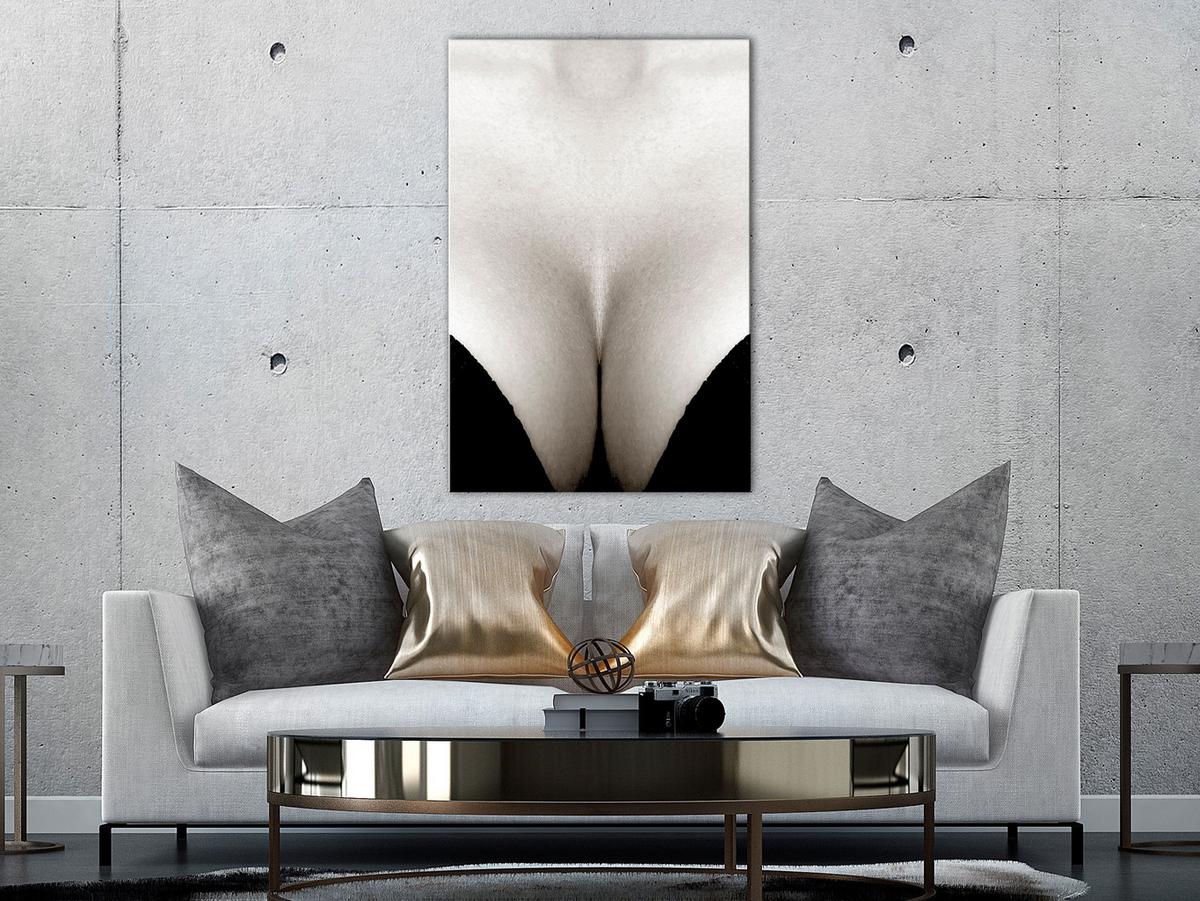 KUNSTDRUCK Beige 40/60 cm - Beige, Textil (40/60cm) - KUNSTLOFT