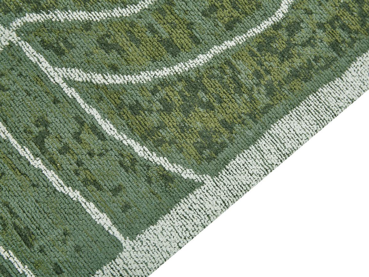 KURZFLOR-TEPPICH Sarmin 300/200 cm - Grün, Textil (200/300cm) - Beliani