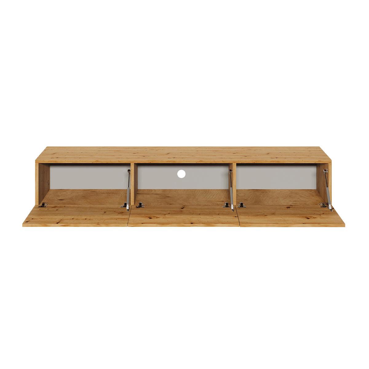 TV-MÖBEL Idao Helles Holz - Braun, Holzwerkstoff (160/29.1/35cm) - Petits-meubles