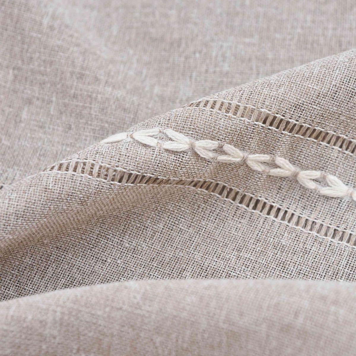 SCHIEBEVORHANG »Leipzig« HxB 245x60 cm Taupe - Taupe, Textil (60/245/245cm) - Gardinenbox