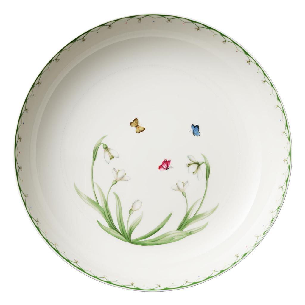 SCHÜSSEL Colourful Spring bunt 5,2 l - Multicolor, Keramik (38cm) - Villeroy & Boch