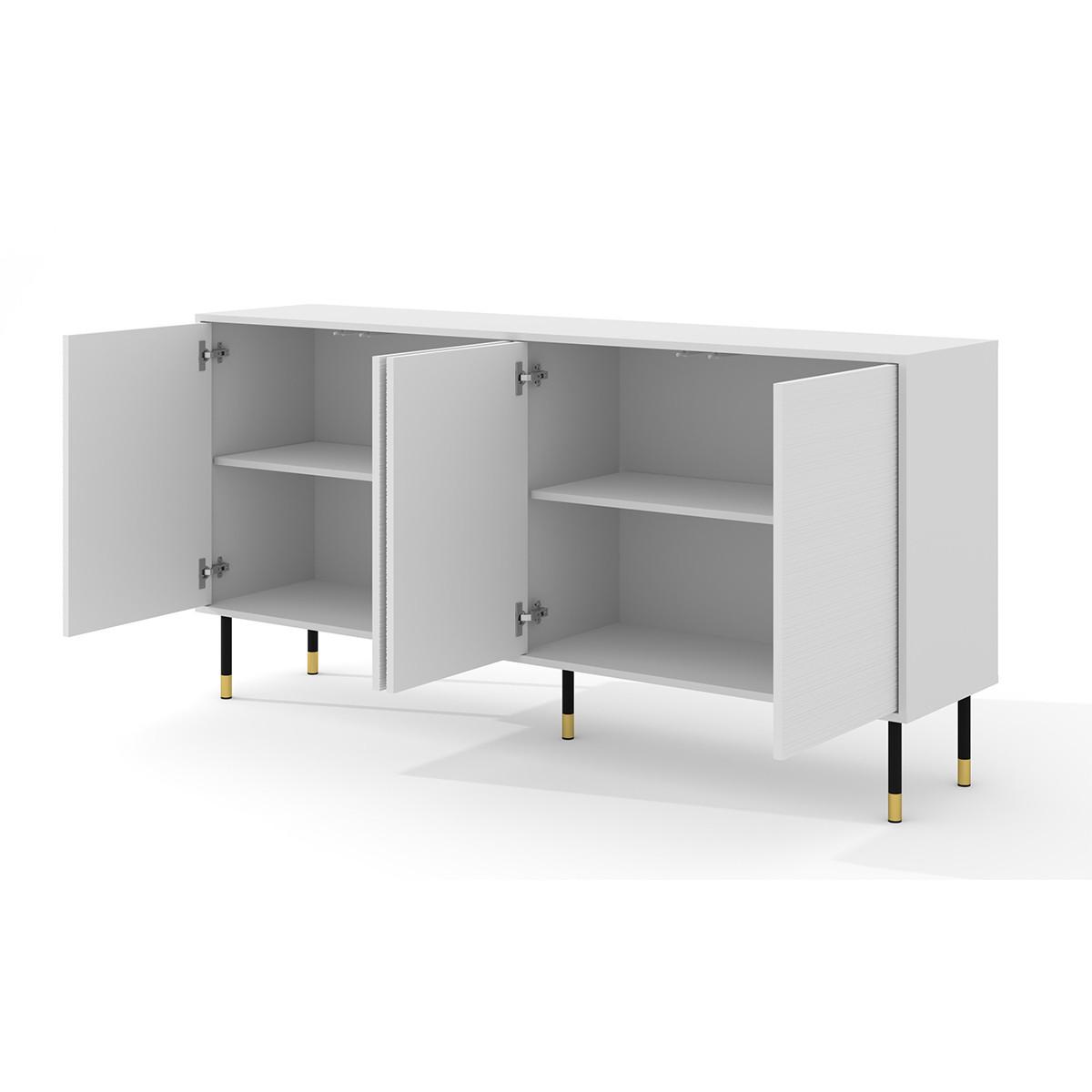 SIDEBOARD Rani Weiß - Weiß, Holzwerkstoff (180/60/40cm) - Petits-meubles