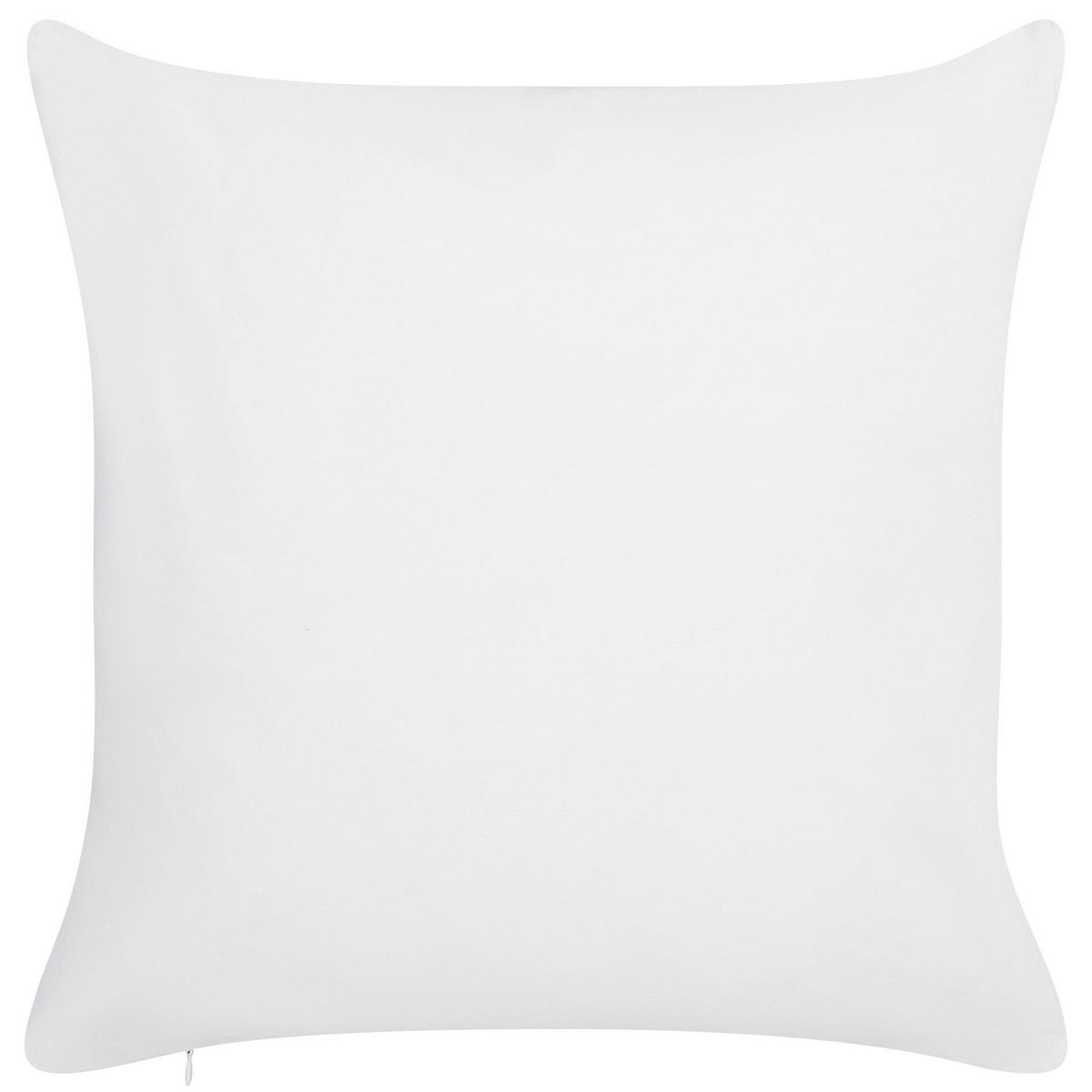 GARTENKISSEN 2er-Set Blumenmuster mehrfarbig 45/45 cm Verezzi - Multicolor, Textil (45/45cm) - Beliani