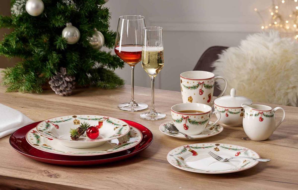 KAFFEESERVICE Holly bunt 14-tlg. - Multicolor, Keramik (20.3/23.3/21.6cm) - Ritzenhoff Breker