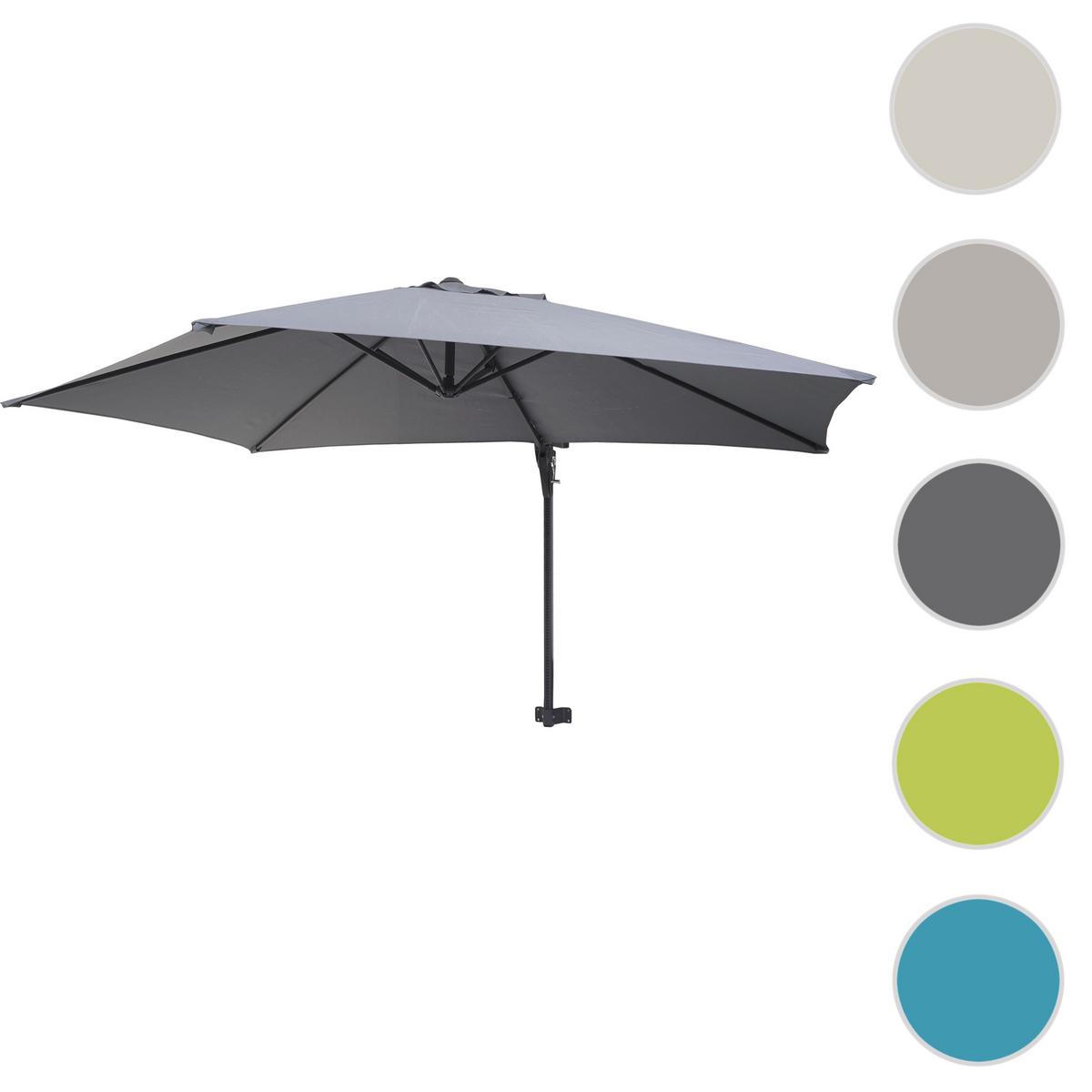 WANDSCHIRM Grau - Grau, Textil (300/280cm) - MCW