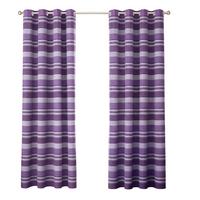 ÖSENVORHANG Morocco blickdicht 2er-Set, 167/228 cm - Lila, Textil (167/228cm) - Homescapes
