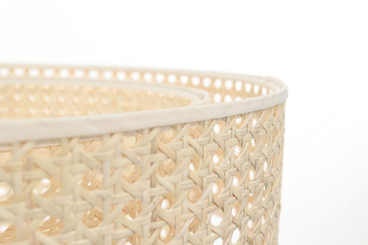 HÄNGELEUCHTE Beige 40/20 cm - Beige, Kunststoff (40/1/20cm) - ONZENO