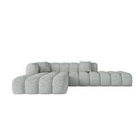 ECKSOFA Ottomane Links OLEA-L2 - 289x176x71 cm Grün - Waldgrün/Schwarz, Holzwerkstoff/Kunststoff (289/176cm)