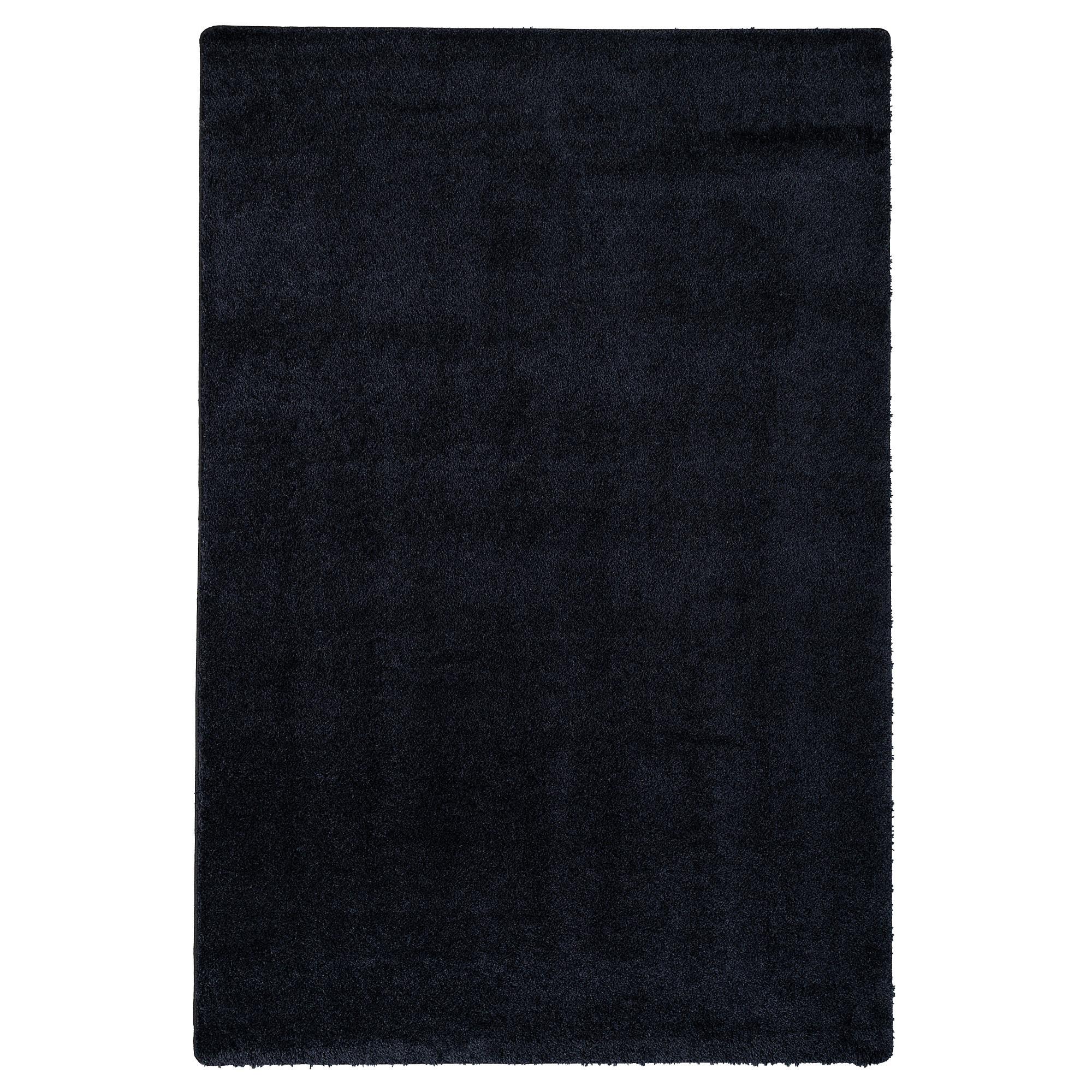 HOCHFLOR SHAGGY TEPPICH PALACE - Schwarz, Textil (160/160cm) - Snapstyle