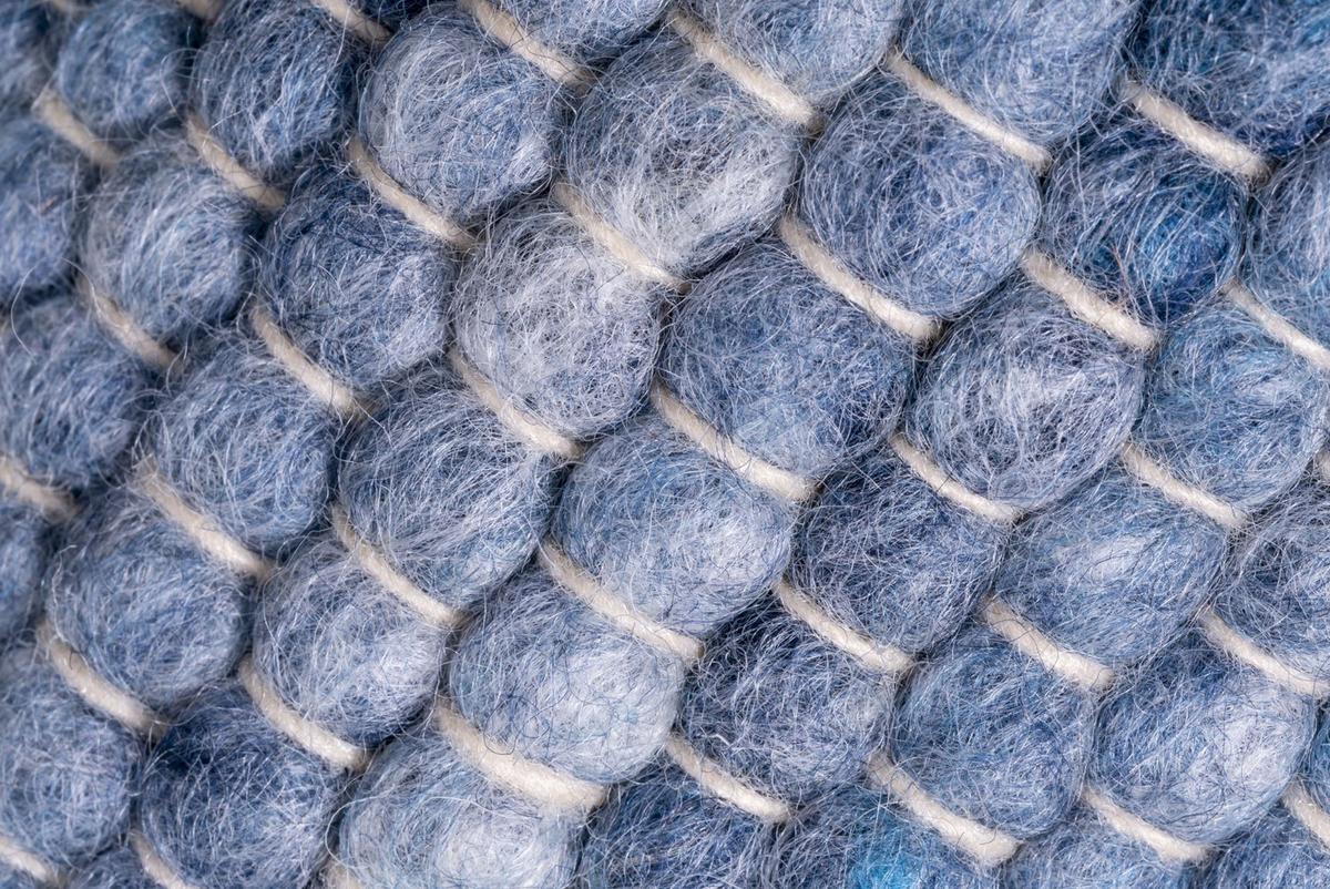 WEBTEPPICH Hörnum 120x180 cm - Blau, Textil (120/180cm) - Sansibar SYLT