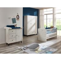 BABYZIMMER SET Lavea 3-tlg. - Schwarz/Weiß, Holz/Holzwerkstoff (1/1/1cm) - arthur berndt