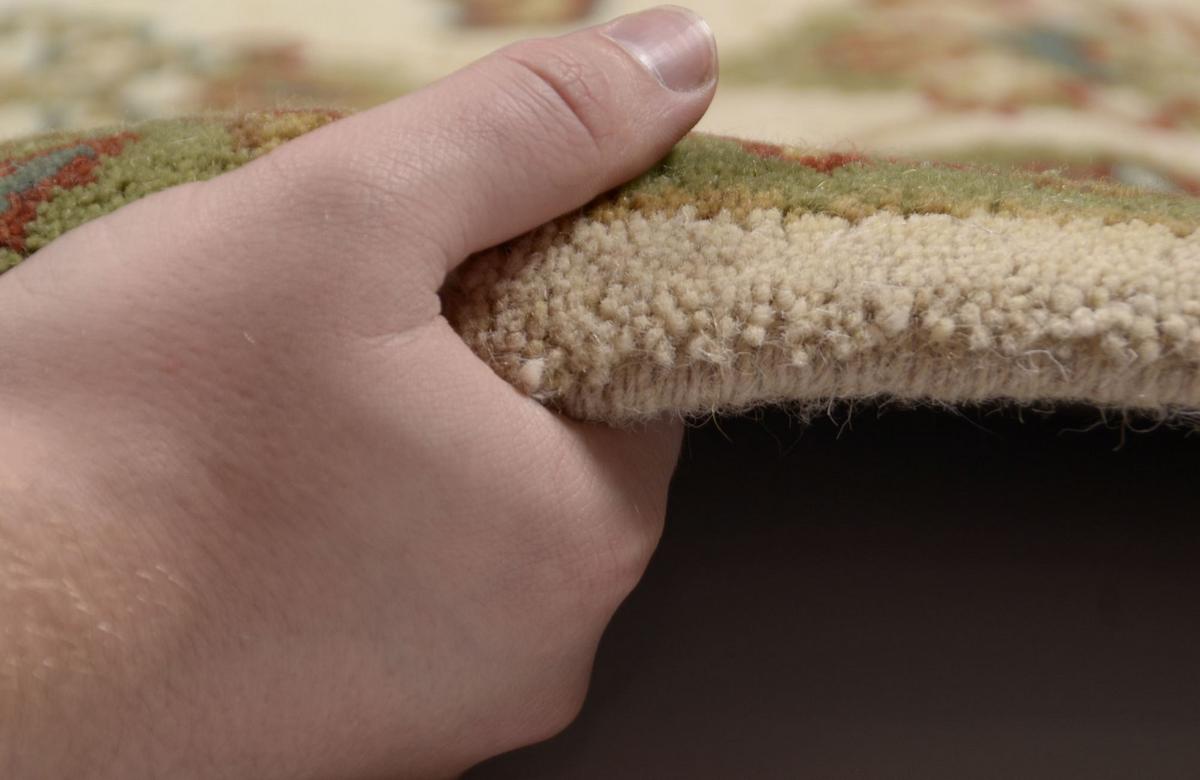 HANDTUFTTEPPICH Royal Ziegler 70x140 cm - Creme, Textil (70/140cm) - THEKO