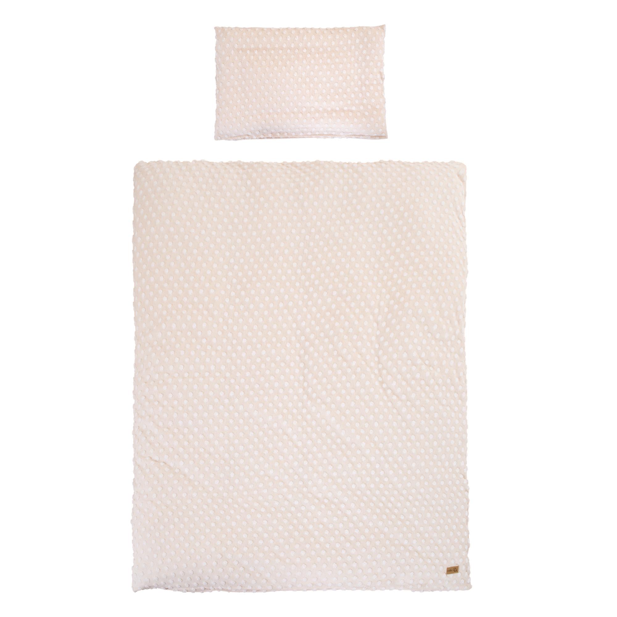 BABYBETTWÄSCHE Frosty Almond 100x135 cm - Beige - Beige, Textil (80/80cm) - Roba