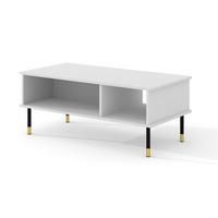 COUCHTISCH Rani Weiß - Weiß, Holzwerkstoff (55/110/45cm) - Petits-meubles